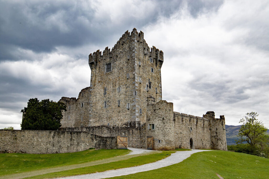 Ruined castle in Killarney
