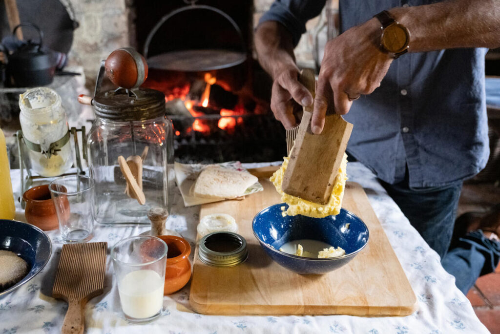 Making Homemade Butter